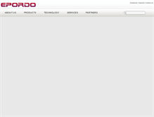 Tablet Screenshot of epordo.com